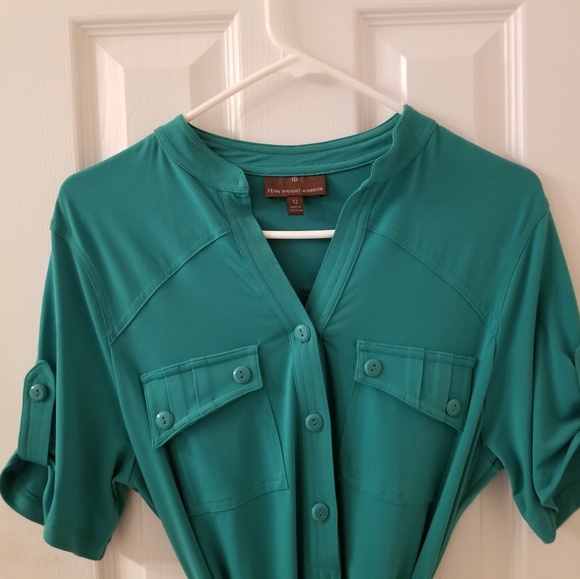 Green dress size 12 - Picture 3 of 4